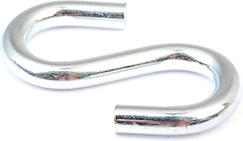 Крючок S-образный 3 мм оцинкованный 5 шт
