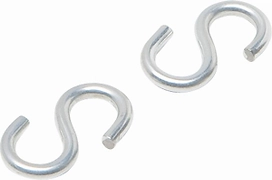 S-образный крюк LUX-TOOLS Classic сталь 4х35 мм 2 шт