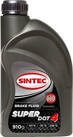 Тормозная жидкость Sintec DOT-4 910 г