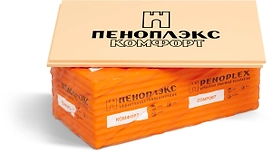 Экструзионный пенополистирол XPS ПЕНОПЛЭКС КОМФОРТ 1185х585х50 мм