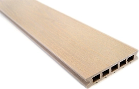 Доска террасная древесно-полимерный композит MultiDeck Белая ночь 3000х150х27 мм