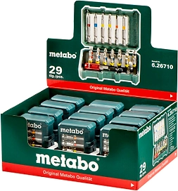 Набор бит Metabo 25-50 мм 29 шт