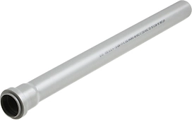 Труба ВК ПП 50х1,8х500, серый, RTP