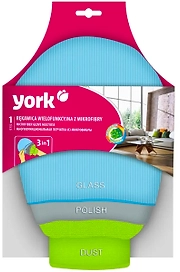 Салфетка-перчатка YORK 28х20 см микрофибра