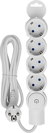 Удлинитель Duwi 4 гнезда с заземлением 3 м