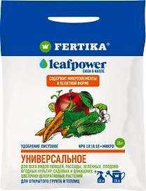 Удобрение минеральное FERTIKA LEAF POWER универсальное 15 г
