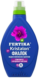 Удобрение минеральное FERTIKA Kristalon для фиалок 250 мл
