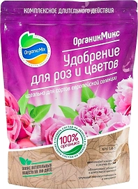 Удобрение OrganicMix для роз и цветов 200 г
