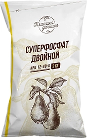 Удобрение Классика дачника Суперфосфат двойной 3 кг
