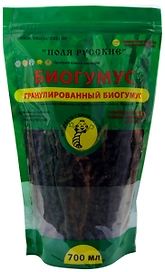 Удобрение органическое Поля Русские БиоГумус комплексное 700 мл
