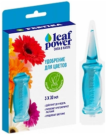 Удобрение минеральное FERTIKA LEAF POWER для цветов 90 мл