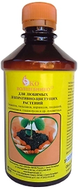 Удобрение органическое Эко-Волшебнико для декоративно-цветущих 0,3 л