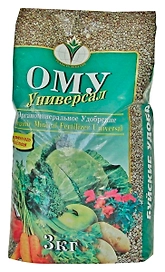 Удобрение органоминеральное Буйские удобрения Универсал универсальное 3 кг