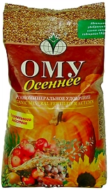 Удобрение органоминеральное Буйские удобрения Осеннее универсальное 3 кг