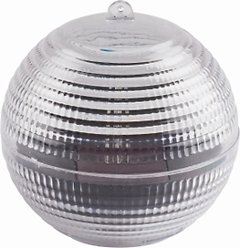 Светильник на солнечной батарее для водоема 206185 серый