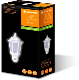 Уличный светильник LEDVANCE IP44 с датчиком движения белый