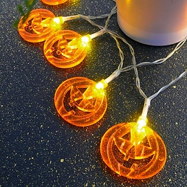 Уличная гирлянда Тыква 602-271 30х23 см