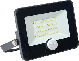 Уличный прожектор IEK IP54  с датчиком движения