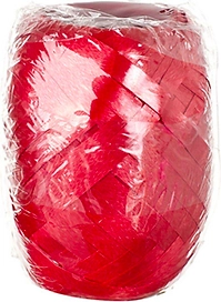 Упаковочная лента 0,5х2000 см красная