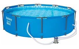 Бассейн каркасный круглый Bestway Steel Pro MAX 305x76 см