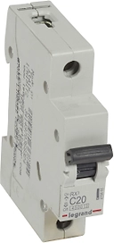 Автоматический выключатель Legrand RX3 1Р C20 А 4,5кА
