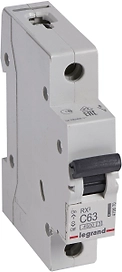 Автоматический выключатель Legrand RX3 1Р C63 А 4,5кА