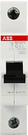 Автоматический выключатель ABB SH201L 1Р С63А 4,5кА