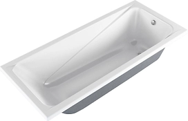 Акриловая ванна МетаКам Light 1700х700 мм