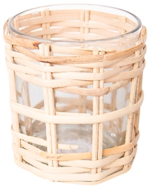 Подсвечник стеклянный 8х10 см