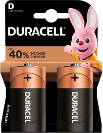 Набор батареек Duracell Basic LR20 2 шт