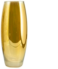 Ваза Гласстар стеклянная Мед 26 см