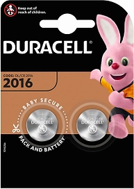 Набор батареек Duracell Specialty CR2016 2 шт