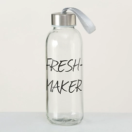 Бутылка стеклянная TO GO микс H20 см