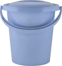 Универсальное ведро Plast Team AMPARI 12 л пластик синее