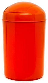 Мусорное ведро оранжевое