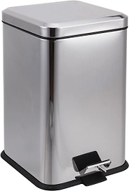 Мусорный контейнер 20 л хром