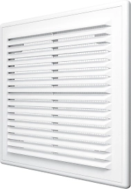 Решетка вентиляционная приточно-вытяжная ERA 2525Р 249х249 мм 