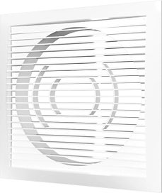 Решетка вентиляционная приточно-вытяжная ERA 1717РС12,5Ф 170х170 мм