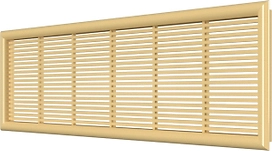 Решетка вентиляционная приточно-вытяжная ERA 2307ДП бежевая