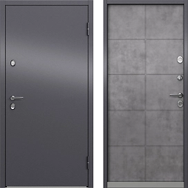 Входная дверь Уолт бетон правая 205x88 см