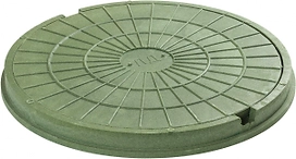 Люк для канализации 63 см зеленый