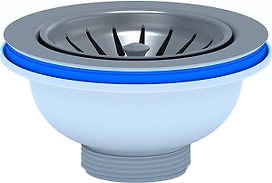 Выпуск для мойки АНИ Пласт 115 мм