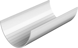 Желоб водосточный ТЕХНОНИКОЛЬ RAL 9016 d125 мм 1,5 м