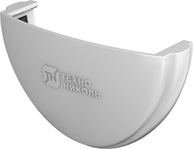 Заглушка желоба ТЕХНОНИКОЛЬ RAL 9016 d125 мм