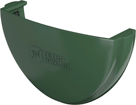 Заглушка желоба ТЕХНОНИКОЛЬ RAL 6036 d125 мм