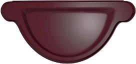 Заглушка желоба Таврос RAL 8017 d92 мм