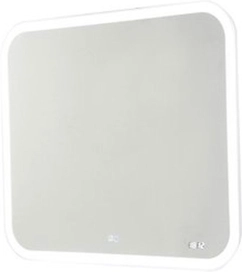 Зеркало для ванной Стив ФР-00001353 68х80 см с подсветкой серебро