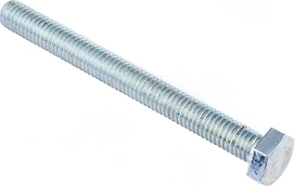 Болт DIN 933 Стройбат шестигранный М8х80 мм 2 шт