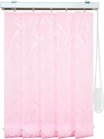 Жалюзи вертикальные Уют Палома 9х180 см розовые