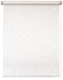 Рулонные шторы Уют Burnout полиэстер 140х175 см дельфы белые